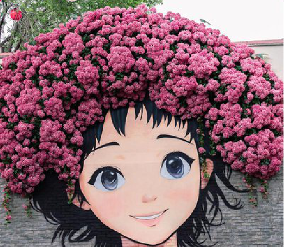 藤县墙体彩绘-网红墙打卡