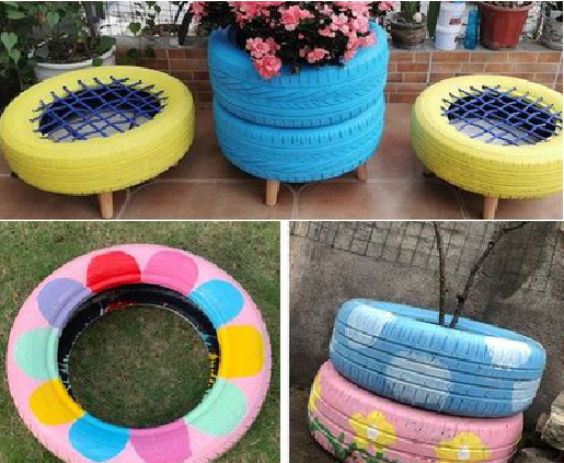 藤县墙体彩绘-变废为宝